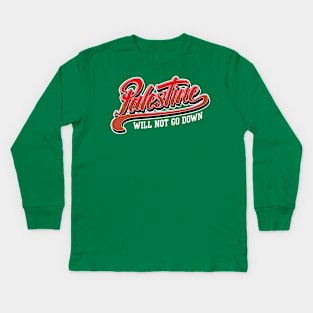 Palestine Will not go down Kids Long Sleeve T-Shirt